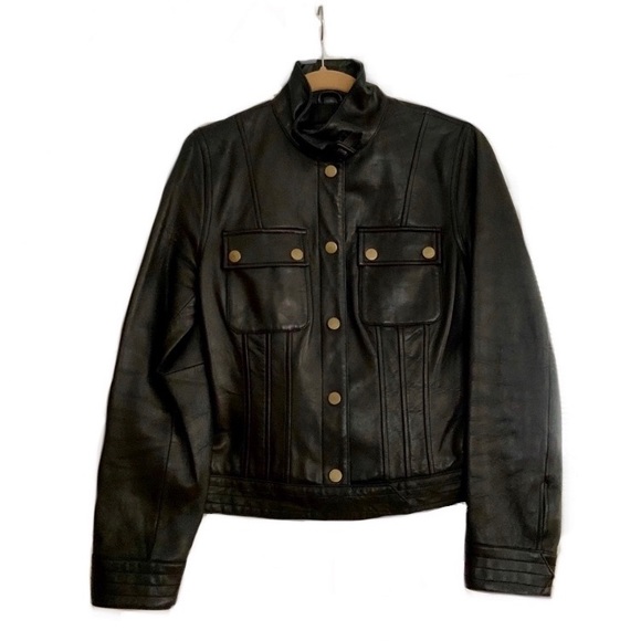 Vintage Banana Republic Leather Jacket - Picture 2 of 5